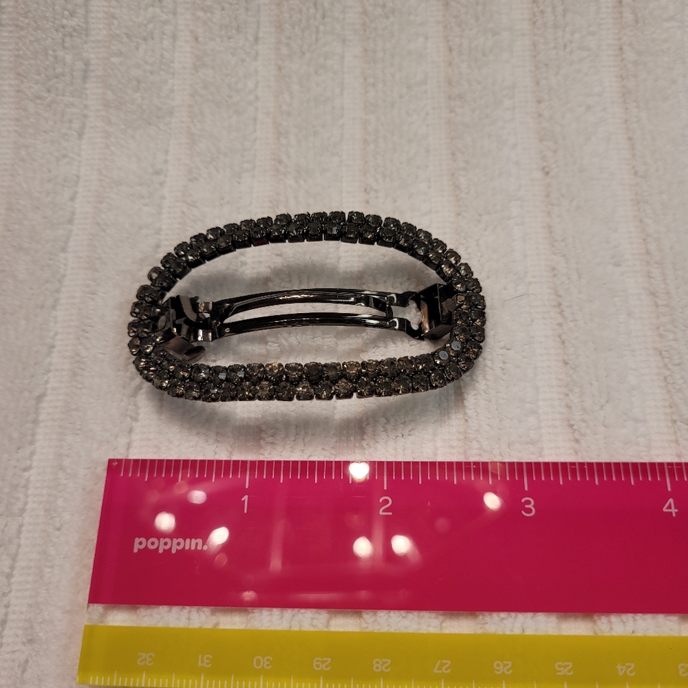 Bundle of 4 Rhinestone Scunci Rhinestone Barrettes NWOT - Picture 6 of 9